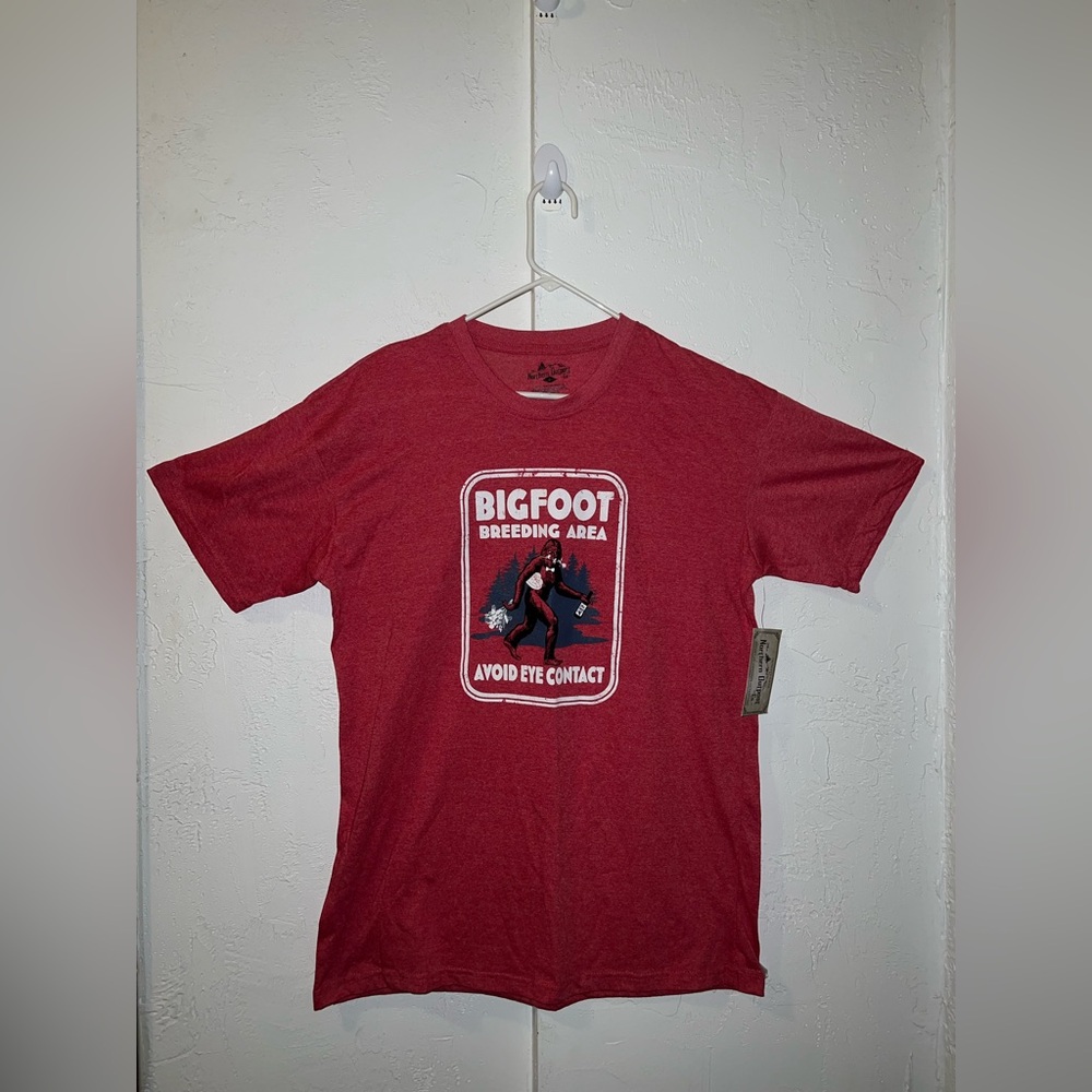 Bigfoot Mating Area Valentine’s day Tee